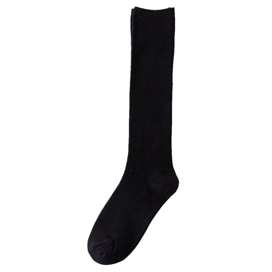 Tdvcpmkk Damen Socken Breite Wade Atmungsaktiv Mid-Calf Verdickte Kniestrümpfe Baumwollstrümpfe und Kniestrümpfe von Tdvcpmkk