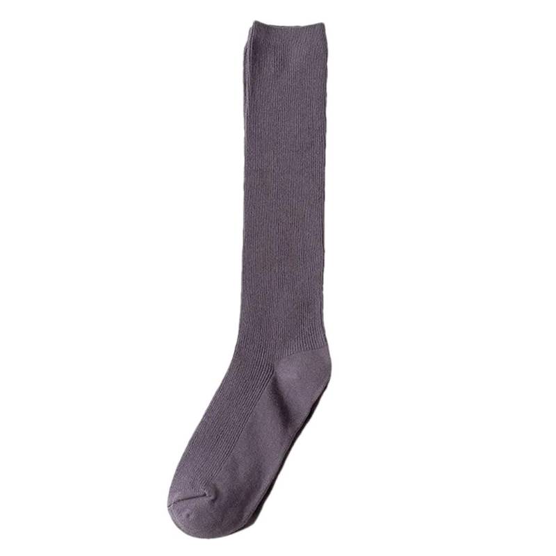 Tdvcpmkk Damen Socken Breite Wade Atmungsaktiv Mid-Calf Verdickte Kniestrümpfe Baumwollstrümpfe und Kniestrümpfe von Tdvcpmkk