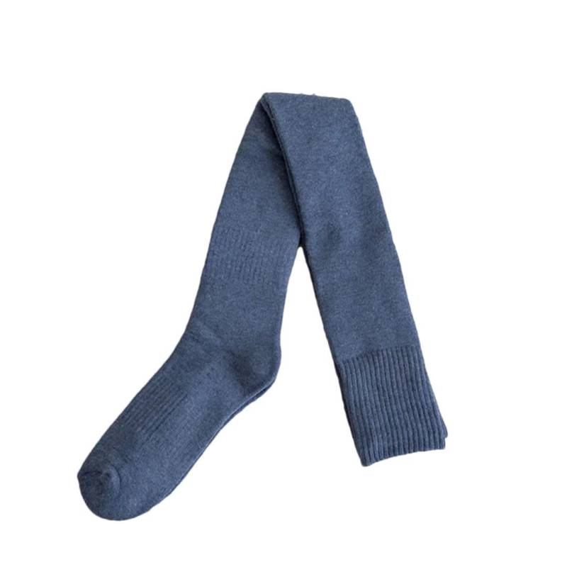 Tdvcpmkk Lange Overknee-Socken für Damen, dick, warm, lange Socken, lässig, einfarbig, Winter-Plüsch-Thermosocken, Damenstrumpf von Tdvcpmkk