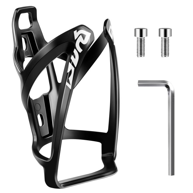 Teamkio Flaschenhalter Fahrrad Getränkehalter Fahrrad Trinkflaschenhalter Leicht Wasserflaschenhalter Flasche Halter Rack für MTB Rennrad Mountain Road Bike Schwarz von Teamkio