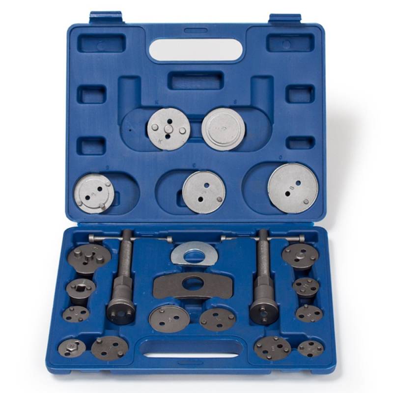 tectake® Bremskolbenrücksteller Rücksteller Set Kolbenrücksteller Satz 22-teilig blau von tectake