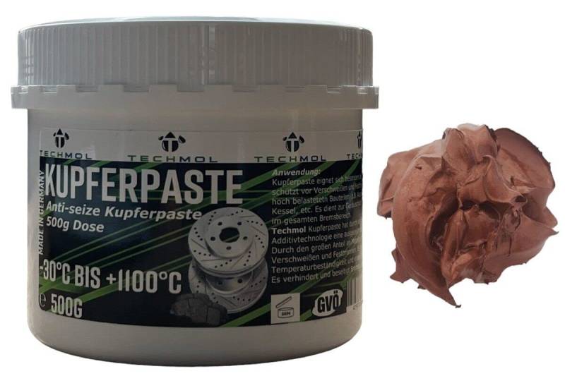 Techmol Kupferpaste Kupferfett 500g von Techmol