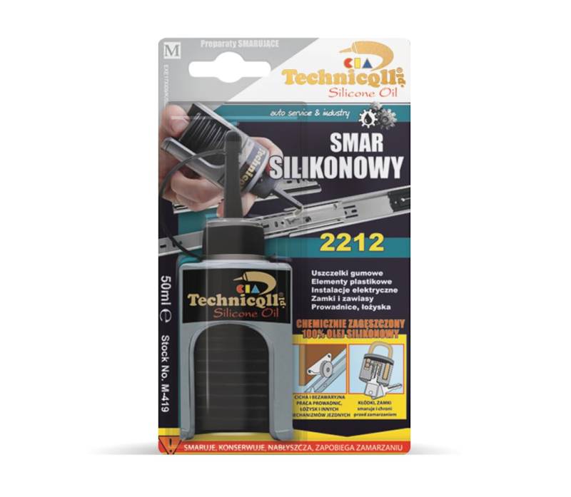 Technicqll - Silikonfett 50ml Schmierung Schutz Renovierung Oberflächen aus Gummi Leder Kunststoff Metall von Technicqll