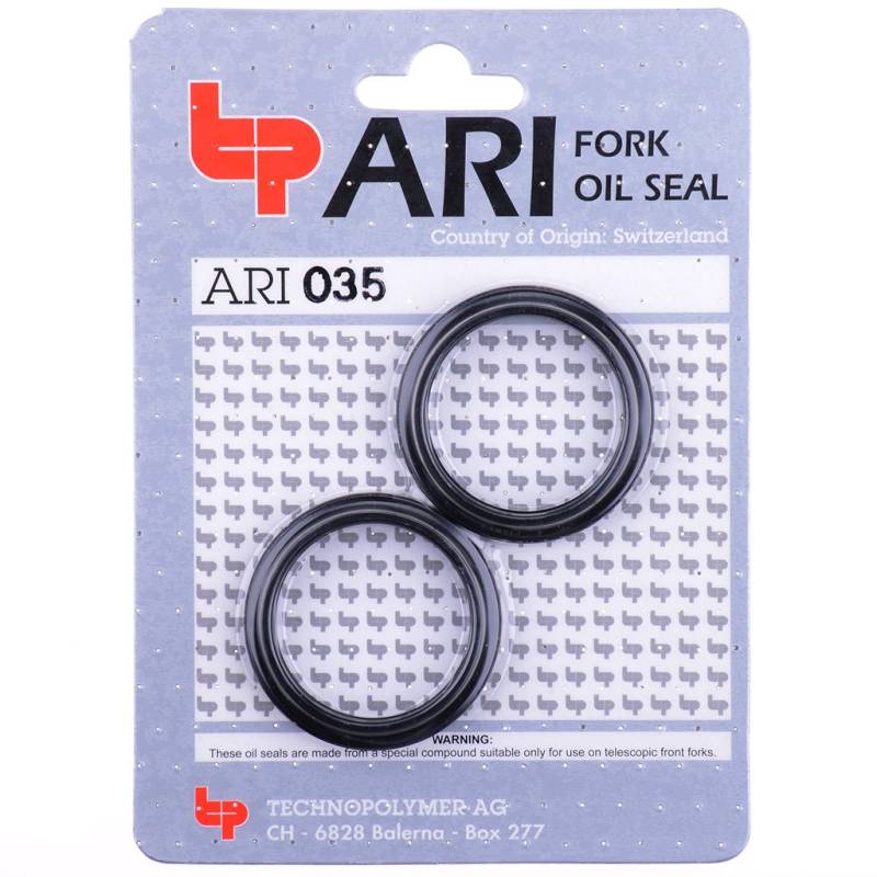 Gabelsimmerringe ARI035 Set Gabeldichtringe 40x49.5x7/9.5 V10 Centauro 1000 Sport KK 98-01 von Technopolymer ARI