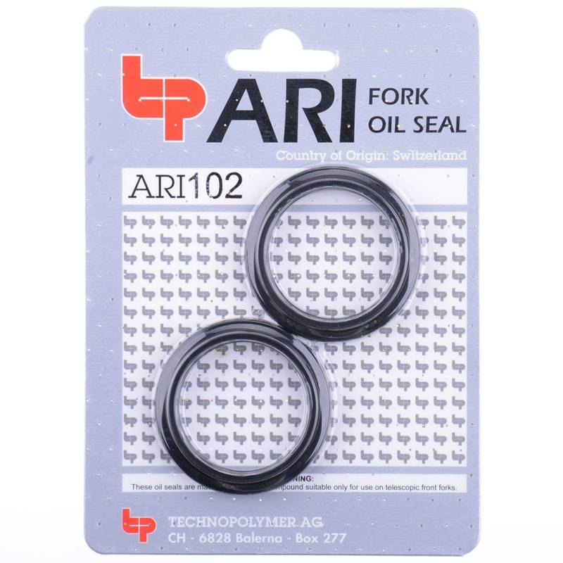 Gabelsimmerringe ARI102 Set Gabeldichtringe 41x53x8/10.5 YZF-R6 600 RJ11 06-07 von Technopolymer ARI