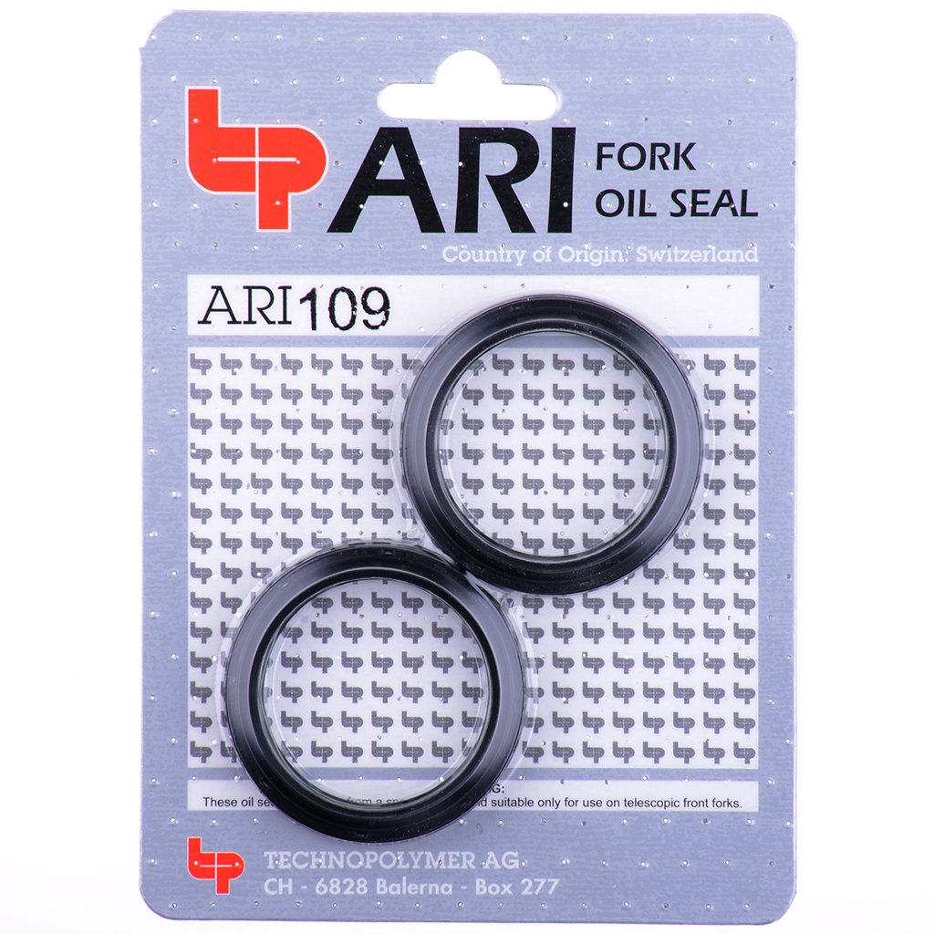 Gabelsimmerringe ARI109 Set Gabeldichtringe 43x55x9.5/10.5 FZS 1000 Fazer RN06 01-04 von Technopolymer ARI