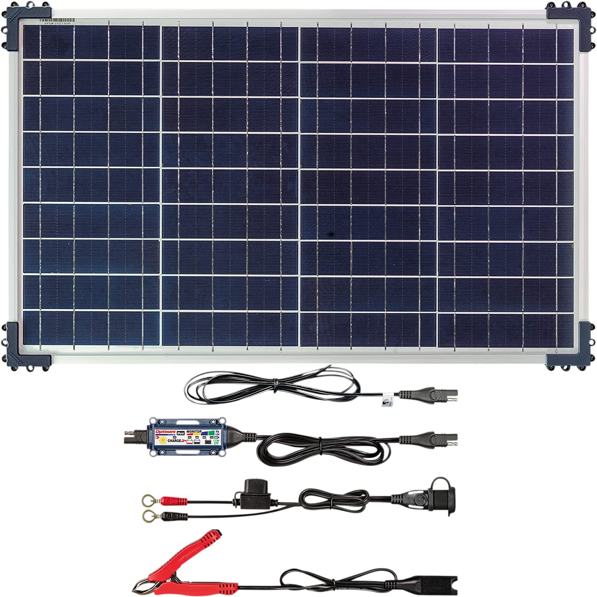 OptiMate TecMate Solar Duo 40W, TM522-D4, 6-stufiges gekapseltes batterieschonendes 12V / 12.8V 3.33A Solarlade- & -wartungsgerät von Tecmate