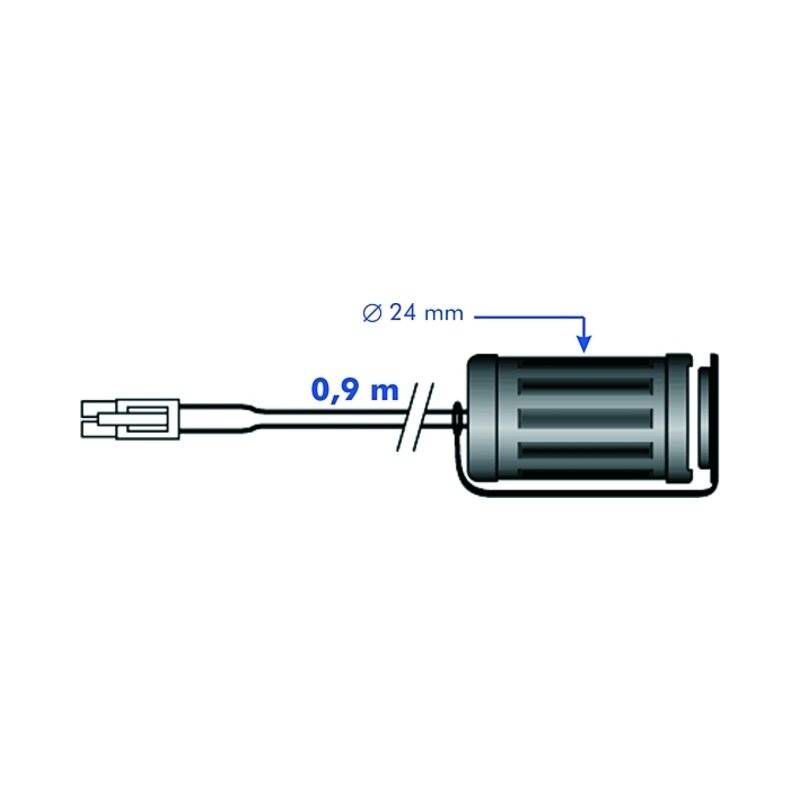 Tecmate Gps-Steckdose 24Mm Tecmate von Tecmate