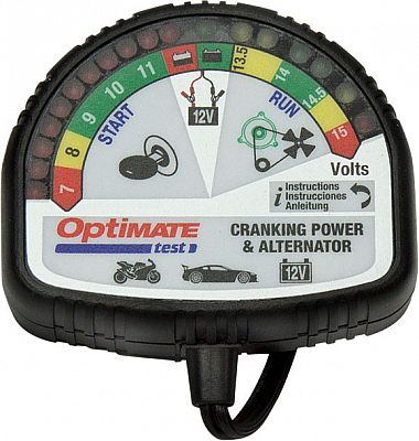 Tecmate OptiMate TS-120, Ladesystemtester von Tecmate