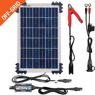 Tecmate Optimate Solar Duo + 10W Solar P, Solar Ladegerät von Tecmate