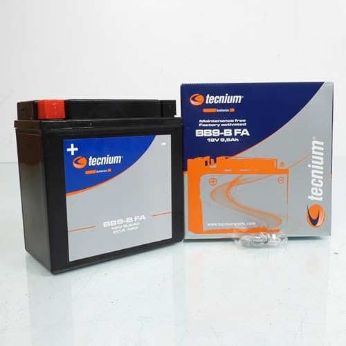 Batterie SLA Tecnium für Motorrad Daelim 125 VS 1997 bis 2003 YB9-B von TECNIUM