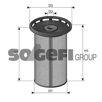 Kraftstofffilter Tecnocar N631 von Tecnocar