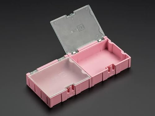 Adafruit Zubehor Medium Modular Snap Boxes Pink 2-pack von Teensy