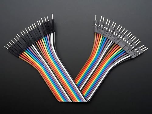 Adafruit Zubehor Premium Male/Male Jumper Wires - 20 x 6 (150mm) von Teensy