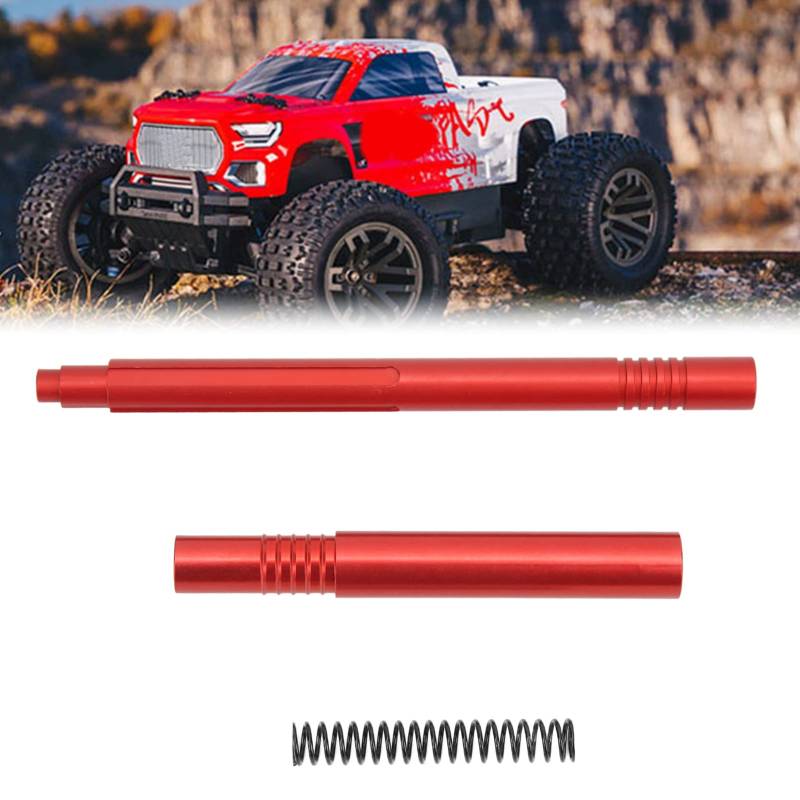 Mittelantriebswelle, Mittelantriebswelle aus Metall AR310884 für Arrma Typhon Senton 1/10 RC Truck Car Upgrade Parts(Rot) von Tefola