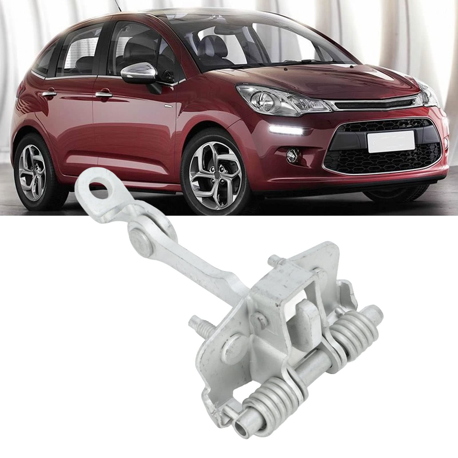 Türscharnieranschlag Vorne Links Rechts, Vorne links rechts Türscharnieranschlag, Anschlagband Türscharnier, Auto Türscharnier Check, 9181H1 Ersatz für CITROEN C3 MK1 MK2 2002-2015 von Tefola