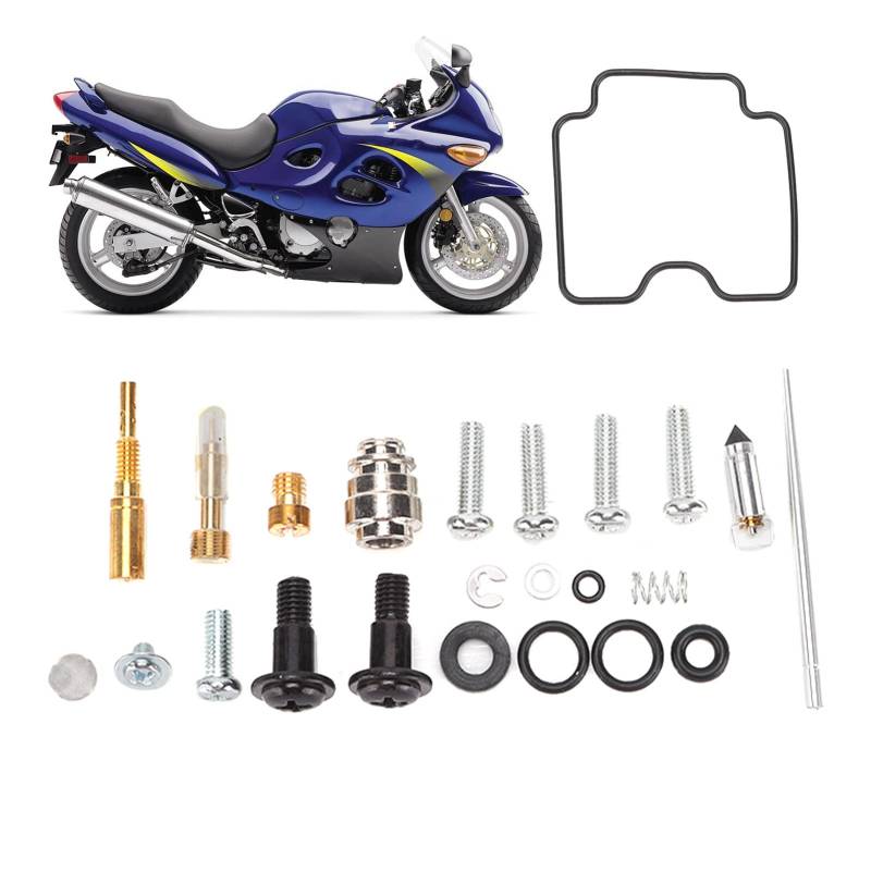 Vergaser-Umbausatz, Vergaser-Reparatursatz, Vergaser-Überholungsersatz für Suzuki GSX600F GSX 600 600F für Katana 1998–2006 von Tefola