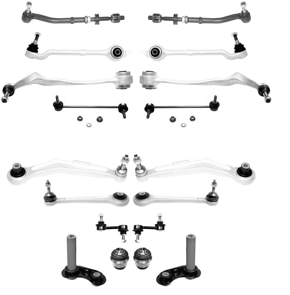 QUERLENKER RADAUFHÄNGUNG SATZ SET 5-ER E39 VORNE + HINTEN, TEILEX GERMANY 9016100995 von Teilex Germany