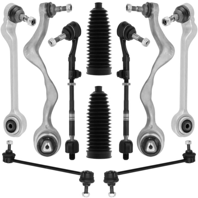 Querlenker Satz vorne passend für BMW 3 E90 E91 E92 E93 Querlenker, Traggelenk, Koppelstange 10 Teilig von Teilex Germany