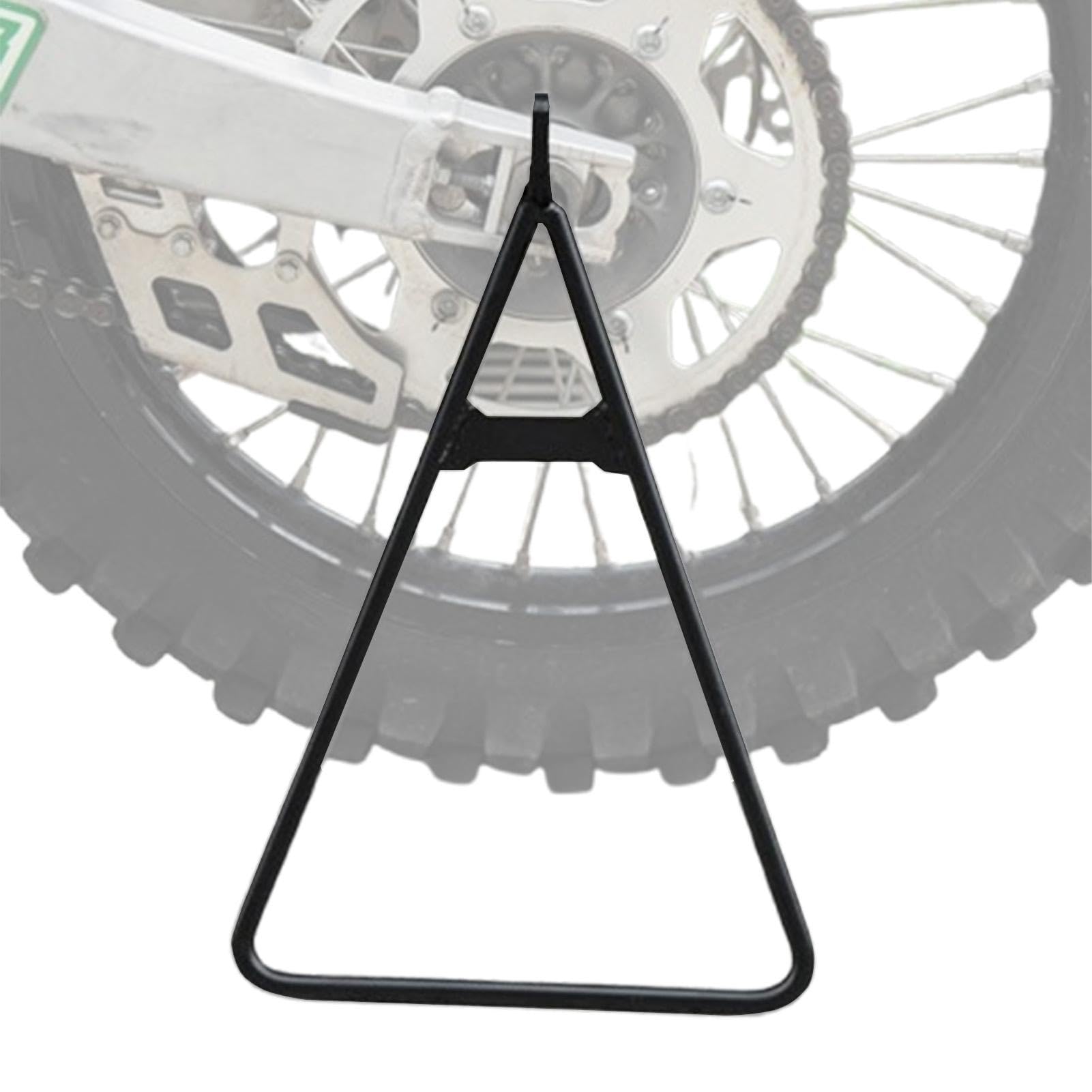 Teksome Dirt Dreieck Ständer - Dreieckiges Design Motorrad Kickstand Reparatur Halterung - Dirt Lift Ständer Motorrad Ständer Dirt Ständer Motocross Ständer mit für Motorräder von Teksome