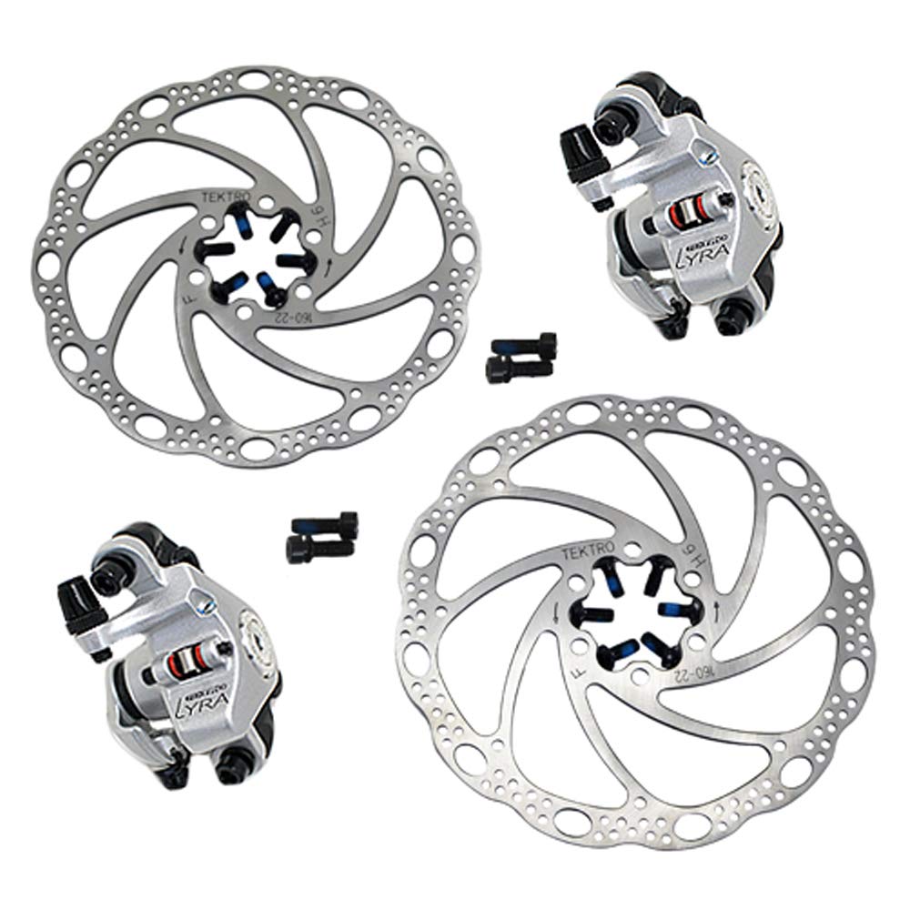 TEKTRO LYRA MD-C500 Cyclocross CX Road Mechancial Disc Brake Set Front and Rear, SL, MH1874 von Tektro