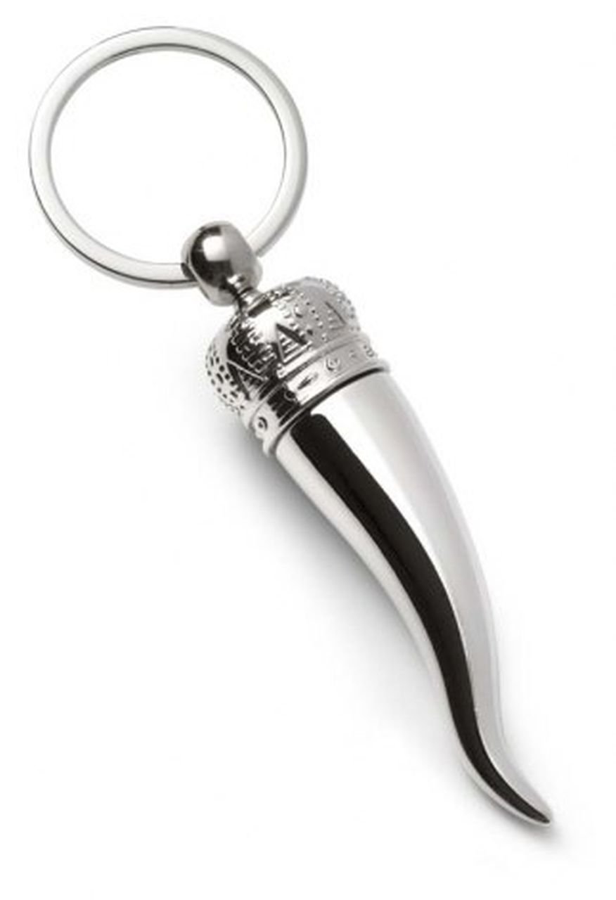 Ten Glückliches kleines Horn keychain cod.EL7599 cm 10,4x3,2x2h by Varotto & Co. von Ten