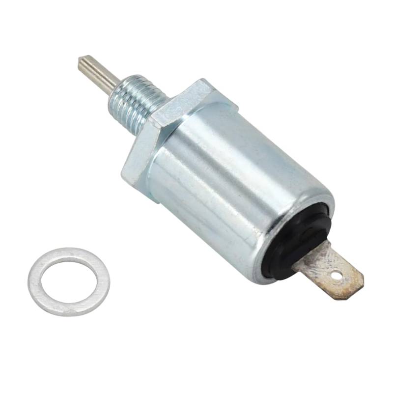 Tendparts 211882011 Fuel Shutoff Solenoid 21188-2011 Compatible with Kawasaki FD590V FD671D FD711D FD731V Compatible with John Deere X475 X520 X540 X700 X710 GX325 GX345 2866 0 LT18 0 LX277 von Tendparts