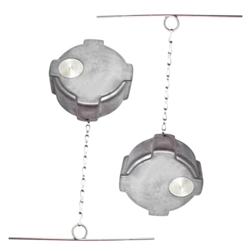 Tendparts 3-37017-000 0337017000 2 Stück Tankdeckel nicht verriegelnd kompatibel mit Freightliner Trucks Coronado M2 112 114SD 122SD Cascadia 108SD Columbia Century von Tendparts