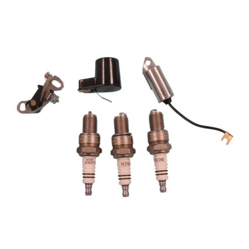 Tendparts 309788 Zündungs-Tune-Up-Kit kompatibel mit Ford New Holland 2310 2600 2610 2810 2910 4000 4100 4110 3550 3600 3610 3910 531 540 545 231 234 kg. 334, 335, 340, 3000, 3055, 3120, 3150, 3190 von Tendparts