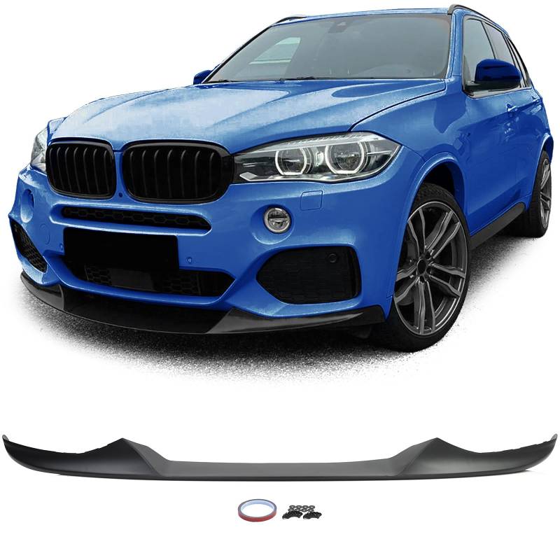 Front Spoiler Lippe Performance Schwarz Matt passend für BMW X5 F15 13-18 von Tenzo-R