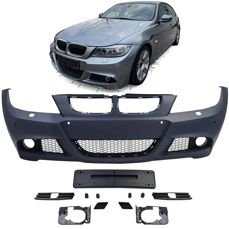 Front Sport Stoßstange passend für 3er BMW E90 E91 05-08 von Tenzo-R