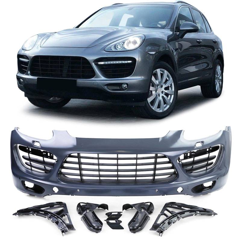 Front Stoßstange Turbo Optik für Porsche Cayenne 958 92A Vorfacelift 10-14 von Tenzo-R