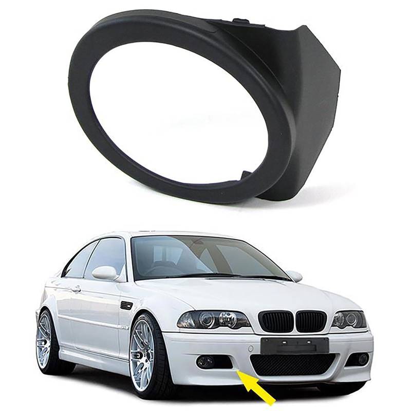 Nebelscheinwerfer Blenden Cover rechts passend für BMW 3ER E46 98-07 von Tenzo-R