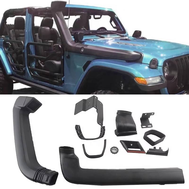 Offroad Schnorchel Kit lang passt für Jeep Wrangler JL ab 2018 von Tenzo-R