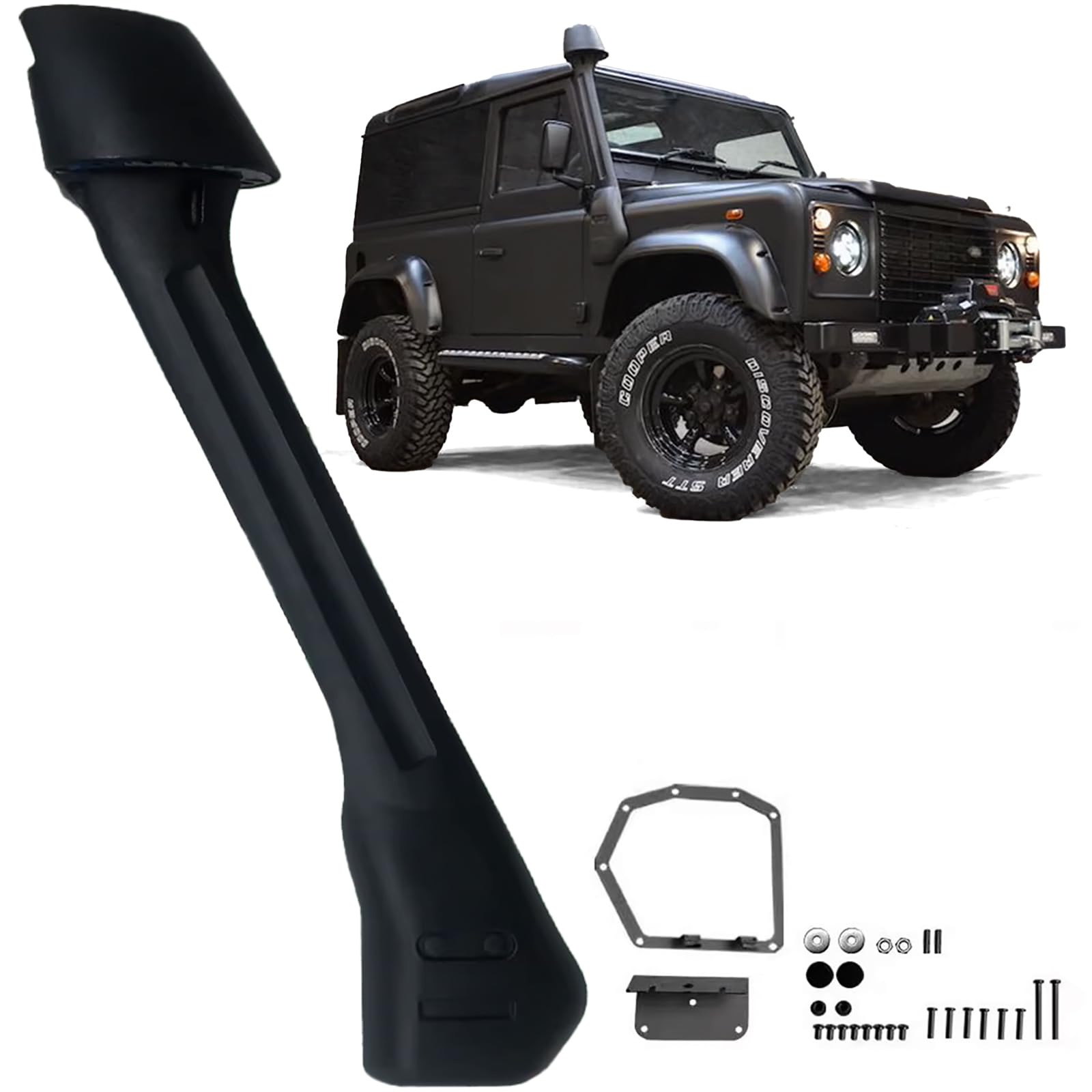 Offroad Schnorchel Kit passt für Land Rover Defender TD4 TD5 1989-2012 von Tenzo-R