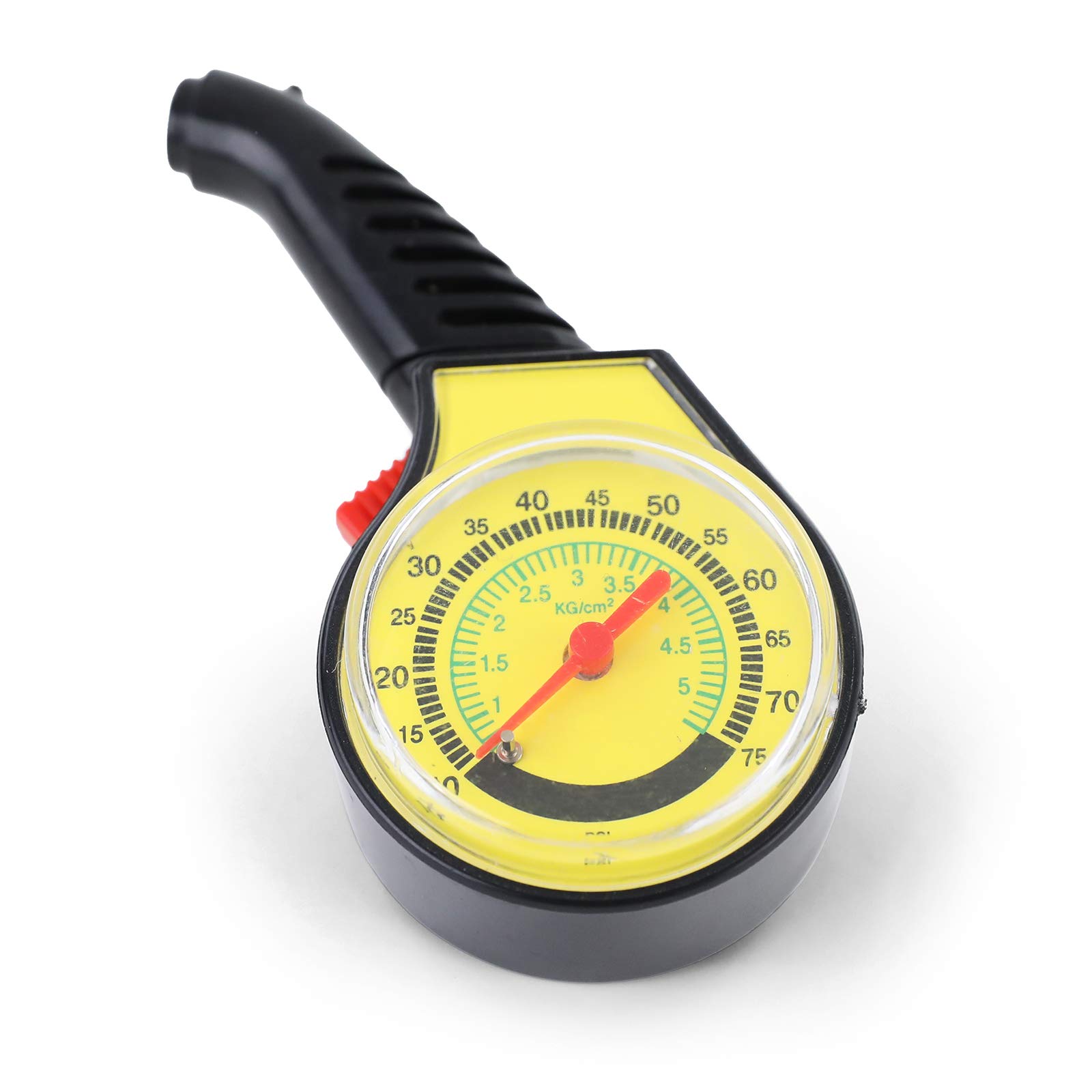 Reifendruckmesser Luftdruckprüfer Manometer Analog für PKW Auto KFZ Motorrad von Tenzo-R