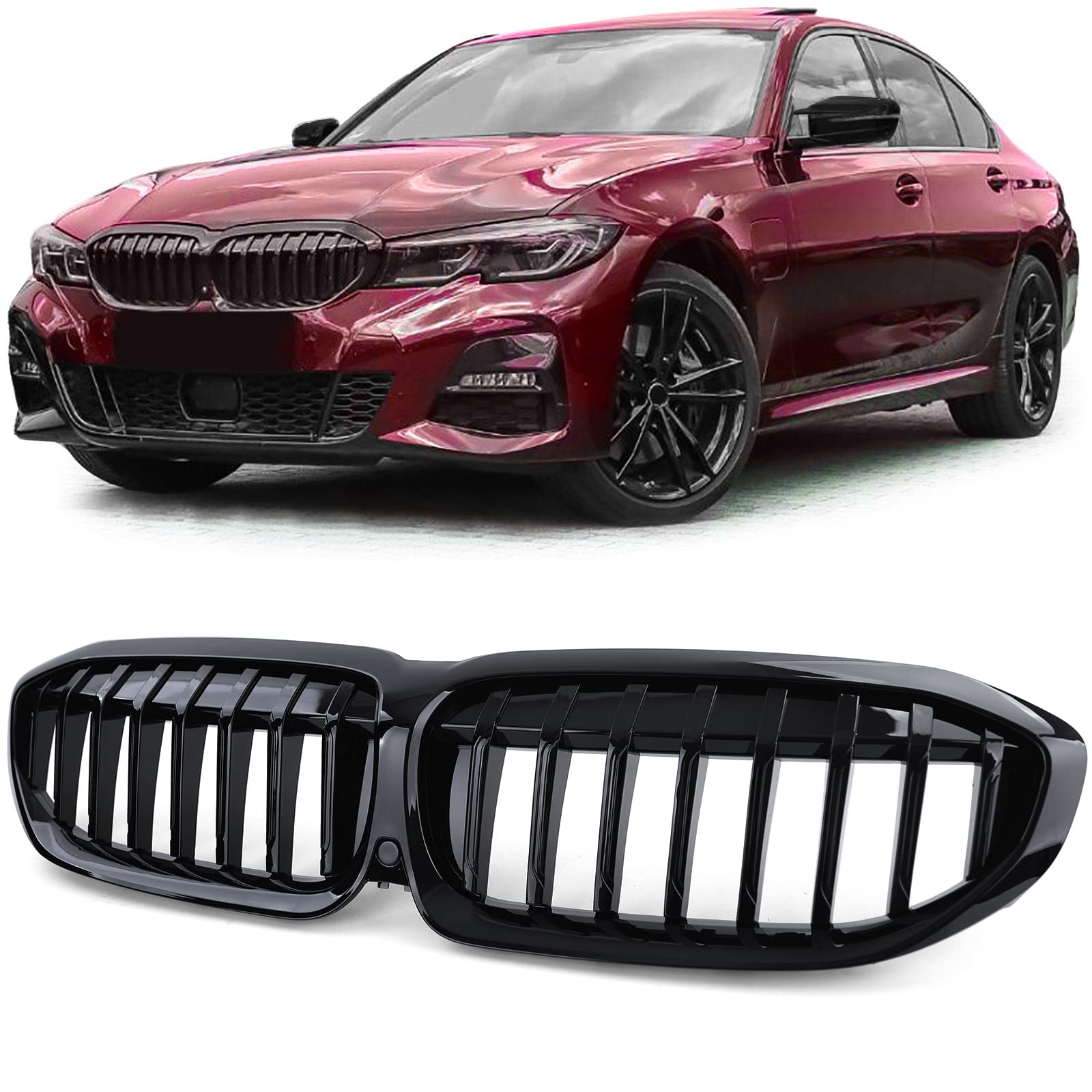 Sport Kühlergrill Performance Glanz passend für 3er BMW G20 G21 ab 19 von Tenzo-R