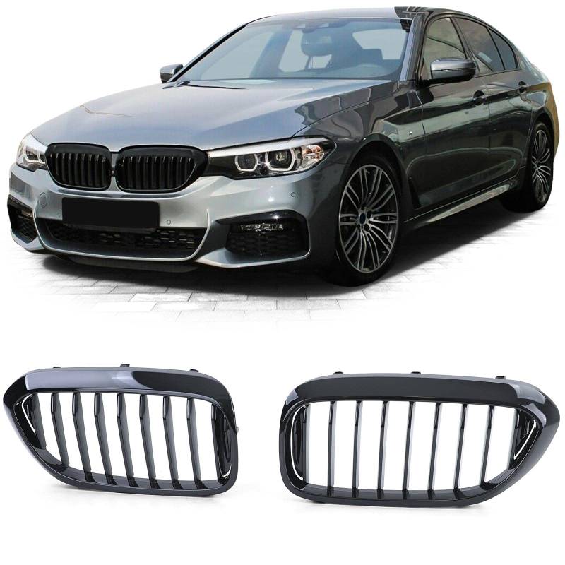 Sport Kühlergrill Performance Glanz passend für BMW 5er G30 G31 17-20 von Tenzo-R