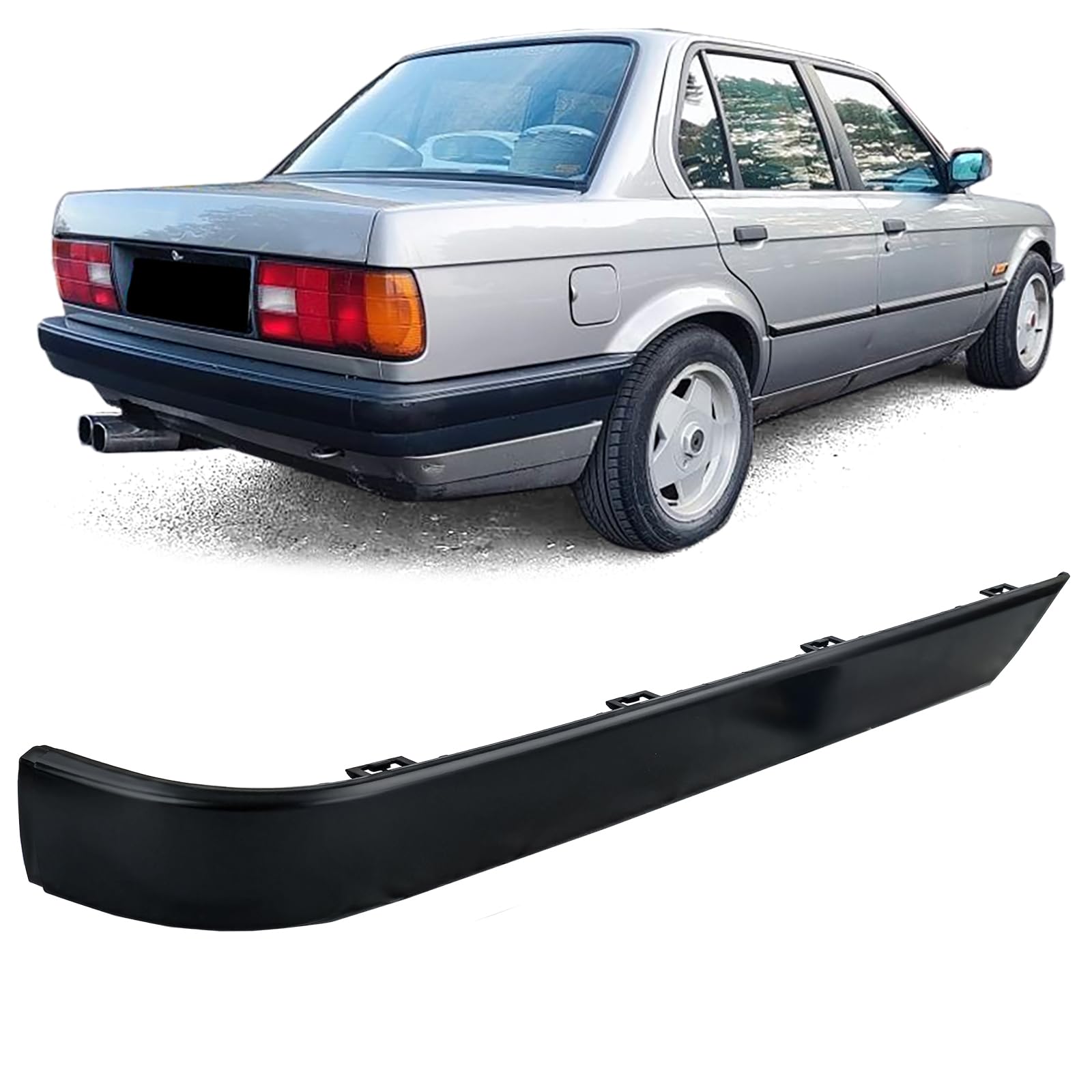 Stoßleiste Rechts Heck Stoßstange passt für 3er BMW E30 1987-1992 von Tenzo-R