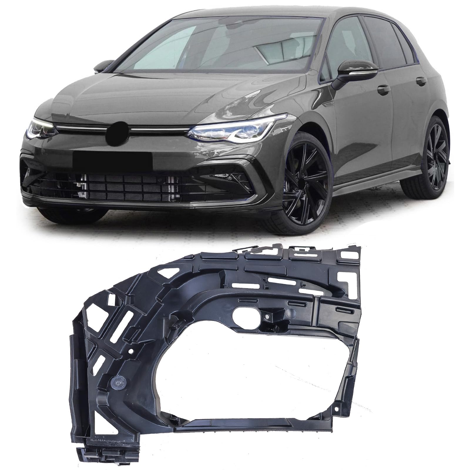 Stützelement Stoßstange Halterung rechts für VW Golf 8 GTI GTD R-Line 19-24 von Tenzo-R