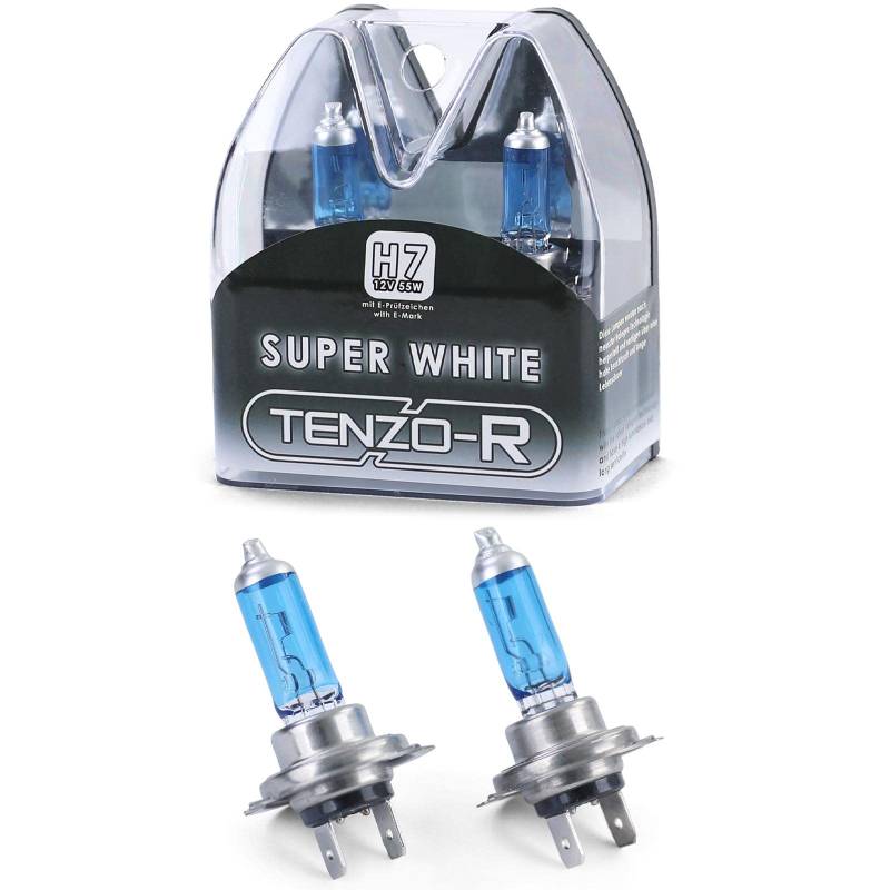 H7 55W Super White Leuchtmittel Birnen Lampen Scheinwerfer Birnen 12 Volt von Tenzo-R