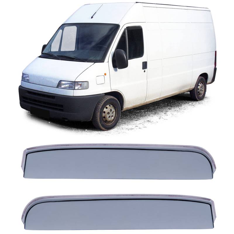 Windabweiser Regenabweiser Windschutz Hell für Fiat Ducato 2 230 244 94-06 von Tenzo-R