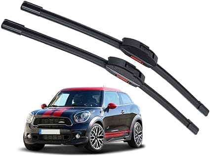 Teptal Scheibenwischer für MINI JOHN COOPER WORKS 2017-2023, Graphitbeschichteter Naturkautschuk Hohe Zugfestigkeit Gummiwischer von Teptal