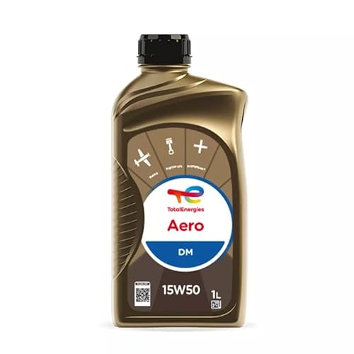 TERAM LOISIRS Total Aero DM 15W50 Luftfahrtöl, Kanister, 1 Liter von Teram Loisirs