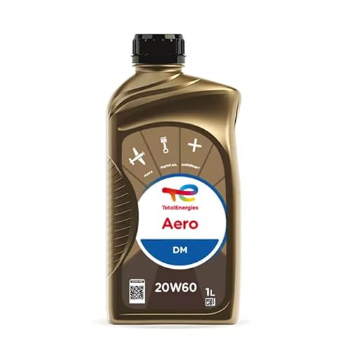 TERAM LOISIRS Total Aero DM 20W60 Luftfahrtöl, Kanister, 1 Liter von Teram Loisirs