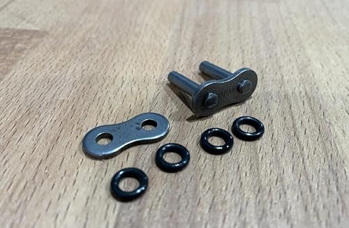 Teram Loisirs Fastener Fast Gray Pop Nietpistole Kompatibel für Motorradkette 428+ Dichtungen O-Ringe Oring Neu von Teram Loisirs