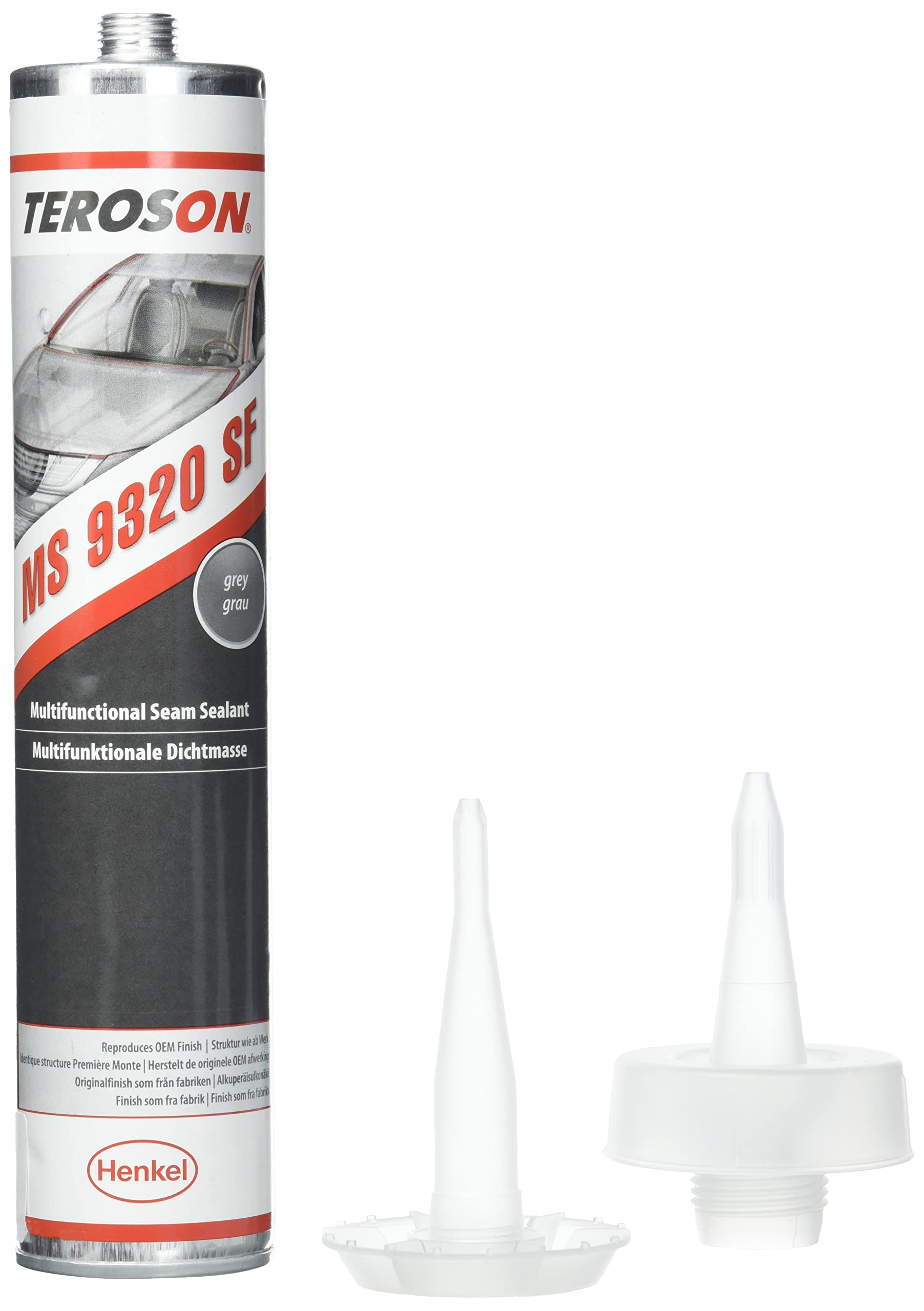 Teroson 1357960 Dichtmasse Terostat 9320, 300 ml, Grau von Teroson