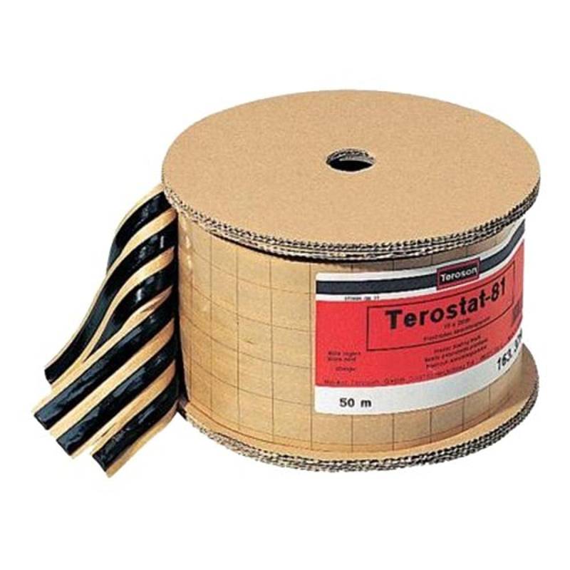 Teroson 142150 Plastisches Abdichtband "Terostat RB 81", 10 mm x 2 mm x 50 m von Teroson