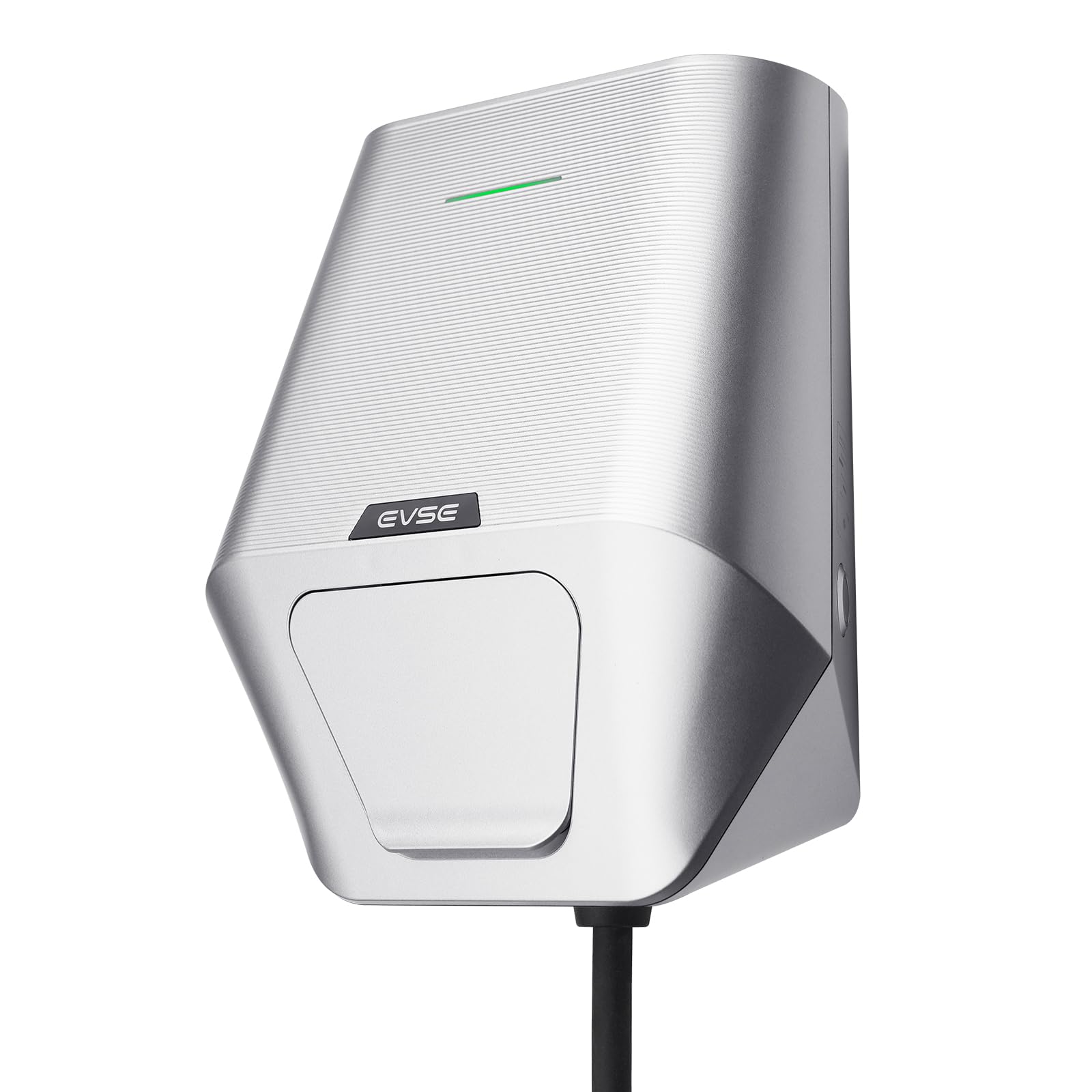 Teskee Wallbox Typ 2 Einphasig bis zu 7,4kW | Kompatibel mit allen Elektrofahrzeugen für den Innen- und Außenbereich | Einstellbarer Strom 16A/24A/32A | 1M Kabel von Teskee