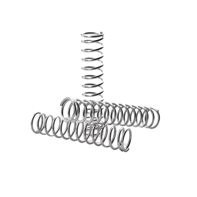 10 Stück Drahtdurchmesser 0,6 mm Edelstahl Lange Schraubendruckfeder(50mm,8mm-0.6mm) von Teweakt